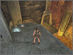 Długi korytarz zawiedzie cię do kolejnej komnaty - 14. Wielka Piramida (1) | Zaginione Miasto w Tomb Raider Anniversary - Tomb Raider: Anniversary - poradnik do gry