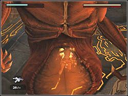 Niekiedy boss zamiast uderzyć łapie cię i połyka - Bossowie (2) | Przeciwnicy w Tomb Raider Anniversary - Tomb Raider: Anniversary - poradnik do gry