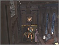 Trzymając się krawędzi osuniesz się z nim w dół - Posiadłość Croftów (1) | Trening w Tomb Raider Anniversary - Tomb Raider: Anniversary - poradnik do gry