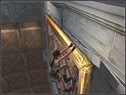 Wracaj do sterty skrzyń i wskocz na skrzynki po prawej - Posiadłość Croftów (5) | Trening w Tomb Raider Anniversary - Tomb Raider: Anniversary - poradnik do gry