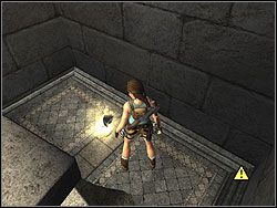 Wejdź do niszy i zabierz Relikwię 1/2 - Ateńską figurkę sowy - Poziom 08. Pałac Midasa (2) | Sekrety w Tomb Raider Anniversary - Tomb Raider: Anniversary - poradnik do gry