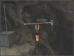 Wejdź w korytarz za wodospadem i pobiegnij nim przed siebie - Poziom 13. Kopalnie Natli (2) | Sekrety w Tomb Raider Anniversary - Tomb Raider: Anniversary - poradnik do gry