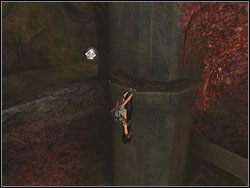 Zanim opuścisz lokację bramą obok, zwróć się na lewo, w stronę widniejącej w rogu sali kolumny - Poziom 14. Wielka Piramida | Sekrety w Tomb Raider Anniversary - Tomb Raider: Anniversary - poradnik do gry