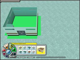 Pokój 8x8 - Budowanie - pokoje | Podstawy Hospital Tycoon - Hospital Tycoon - poradnik do gry