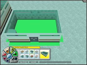 Pokój 12x8 - Budowanie - pokoje | Podstawy Hospital Tycoon - Hospital Tycoon - poradnik do gry