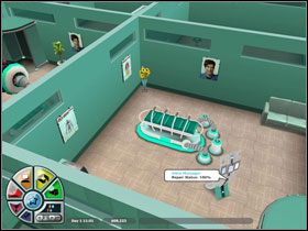 Vibromassager - Urządzenia medyczne (2) | Menu budowania w Hospital Tycoon - Hospital Tycoon - poradnik do gry