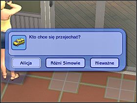 Wyjdź przez dom i zaczekaj aż zjawi się tu taksówka - Rozdział 4 - Jeden dzień z życia (1) | Psie zawody - The Sims: Historie ze świata zwierząt - poradnik do gry