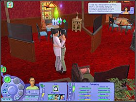 W trakcie tańca Stefan będzie starał się przekonać Elę do tego, że Gwidon jest człowiekiem dwulicowym - Rozdział 9 - Kto słucha? (2) | Nocna maskarada - The Sims: Historie ze świata zwierząt - poradnik do gry