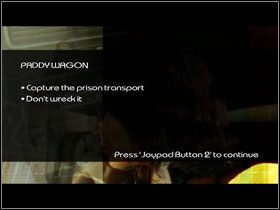 Cele - [1978] Misja 10 - Paddy Wagon - Driver: Parallel Lines - poradnik do gry