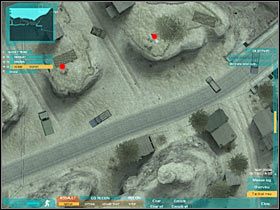 Sam natomiast powinieneś skierować się w prawo, korzystając z dalszej części wąskiego korytarzyka (#1) - Misja pierwsza - Search and Destroy (2) | Akt pierwszy - Tom Clancys Ghost Recon: Advanced Warfighter 2 - poradnik do gry