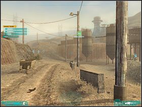 Po zbliżeniu się do strefy ewakuacji możesz spróbować wspiąć się na górę (#1) - Misja druga - Recon in Force (4) | Akt pierwszy - Tom Clancys Ghost Recon: Advanced Warfighter 2 - poradnik do gry