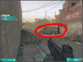 Zacznij ostrożnie przesuwać się do przodu - Misja druga - Joining forces (2) | Akt drugi - Tom Clancys Ghost Recon: Advanced Warfighter 2 - poradnik do gry