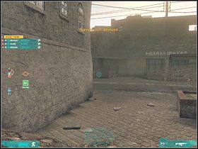 Wychyl się i zacznij strzelać do tych przeciwników, którzy siedzą jeszcze na pokładzie pojazdu lub stoją obok niego (#1) - Misja druga - Joining forces (2a) | Akt drugi - Tom Clancys Ghost Recon: Advanced Warfighter 2 - poradnik do gry