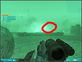 W wolnych chwilach możesz natomiast zajmować się zwykłymi przeciwnikami (#1), szczególnie jeśli pojawi się ich trochę więcej - Misja trzecia - The price of peace (3) cd. | Akt drugi - Tom Clancys Ghost Recon: Advanced Warfighter 2 - poradnik do gry