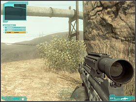 Pierwszy przeciwnik powinien stać po prawej stronie (#1) - Misja druga - Codename Farallon (1) | Akt trzeci - Tom Clancys Ghost Recon: Advanced Warfighter 2 - poradnik do gry