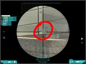 Spróbuj teraz zbliżyć się do zawieszonej na krawędzi ciężarówki (#1) - Misja trzecia - The last stand (2) | Akt trzeci - Tom Clancys Ghost Recon: Advanced Warfighter 2 - poradnik do gry