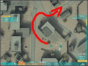 Zacznij przemieszczać się w stronę lotniska - Misja pierwsza - Welcome to Juarez (1) | Akt drugi - Tom Clancys Ghost Recon: Advanced Warfighter 2 - poradnik do gry