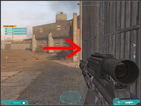 Wychyl się i zacznij strzelać do znajdujących się tu przeciwników (#1) - Misja pierwsza - Welcome to Juarez (2) | Akt drugi - Tom Clancys Ghost Recon: Advanced Warfighter 2 - poradnik do gry