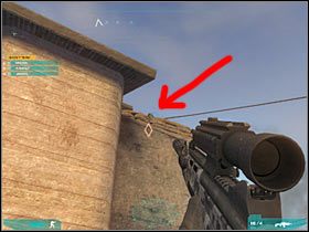 Teraz proponowałbym zacząć przemieszczać się w stronę znajdującego się w centralnej części mapy punktu zaopatrzeniowego (#1) - Misja pierwsza - Welcome to Juarez (2) | Akt drugi - Tom Clancys Ghost Recon: Advanced Warfighter 2 - poradnik do gry