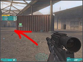 Swoich ludzi możesz pozostawić w okolicach przedstawionego na pierwszym screenie miejsca (#1) - Misja pierwsza - Welcome to Juarez (2) | Akt drugi - Tom Clancys Ghost Recon: Advanced Warfighter 2 - poradnik do gry