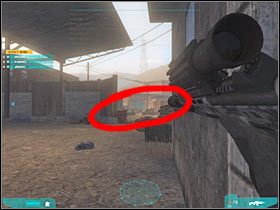 Postaraj się z tego miejsca pozbyć co najmniej dwóch-trzech przeciwników (#1) - Misja pierwsza - Welcome to Juarez (2) | Akt drugi - Tom Clancys Ghost Recon: Advanced Warfighter 2 - poradnik do gry