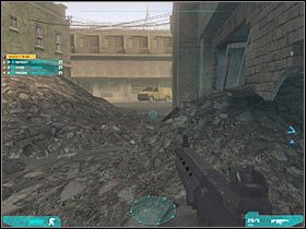 Wydaj drużynie rozkaz podążania za głównym bohaterem - Misja druga - Joining forces (1) | Akt drugi - Tom Clancys Ghost Recon: Advanced Warfighter 2 - poradnik do gry