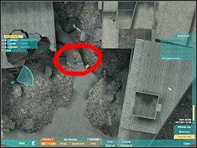 Droga do Twojego celu będzie prowadziła przez kolejny wąski korytarzyk, ulokowany pomiędzy budynkami (#1) - Misja druga - Joining forces (3) | Akt drugi - Tom Clancys Ghost Recon: Advanced Warfighter 2 - poradnik do gry