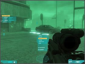 Na południu mogą się jeszcze pojawić jacyś przeciwnicy (#1), ale to będą to już raczej pojedyncze jednostki - Misja trzecia - The price of peace (1) | Akt drugi - Tom Clancys Ghost Recon: Advanced Warfighter 2 - poradnik do gry