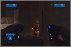 Wejdź na platformę i przygotuj broń, gdyż czeka Cię większa bitwa - 7. Regret - Halo 2 - PC - poradnik do gry