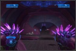 Rzuć granatem w plecy Brute, stojącego przy barierce - 10. Gravemind - Halo 2 - PC - poradnik do gry