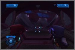 Przejdź przez korytarz i wejdź w fioletowy transporter - 10. Gravemind - Halo 2 - PC - poradnik do gry