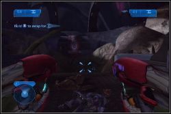 W pomieszczeniu dalej czeka Cię znów walka z latającymi Elites - 10. Gravemind - Halo 2 - PC - poradnik do gry