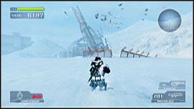 Gdy dobiegniesz do schodów, wyjdź na górę i uaktywnij Data Post - Misja 3 | Solucja Lost Planet Extreme Condition - Lost Planet: Extreme Condition - PC - poradnik do gry