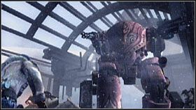 Walka jest ogólnie podobna do tej z końca misji drugiej, ale nieco trudniejsza - Misja 3 | Solucja Lost Planet Extreme Condition - Lost Planet: Extreme Condition - PC - poradnik do gry