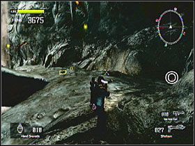 W jaskini-gnieździe, po prawej stronie niedaleko wejścia - Misja 1 - Tarcze | Tarcze w Lost Planet Extreme Condition - Lost Planet: Extreme Condition - PC - poradnik do gry