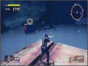 Na dachu jednego z hangarów na początku poziomu - Misja 7 - Tarcze | Tarcze w Lost Planet Extreme Condition - Lost Planet: Extreme Condition - PC - poradnik do gry