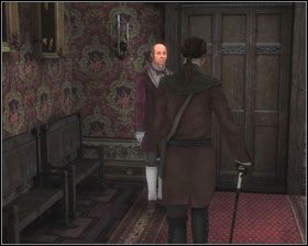 Po rozmowie z lokajem, udaj się za nim po schodach do góry - [02] Posesja Wyndhamów cz.1 (1) | Dead Reefs - Dead Reefs - poradnik do gry