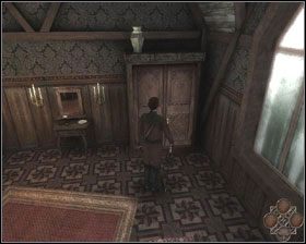 Zagadaj raz jeszcze do lokaja, a następnie spróbuj otworzyć szafę - [02] Posesja Wyndhamów cz.1 (1) | Dead Reefs - Dead Reefs - poradnik do gry