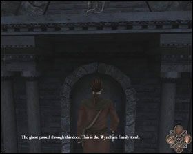 Zobaczysz ducha Clarissy wchodzącego do grobowca - [03] Cmentarz cz.1 | Dead Reefs - Dead Reefs - poradnik do gry