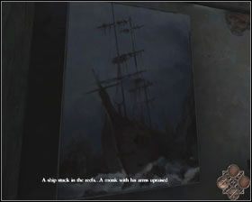 Przyjrzyj się obrazom które namalował i opuść pomieszczenie - [04] Posesja Wyndhamów cz.2 (3) | Dead Reefs - Dead Reefs - poradnik do gry