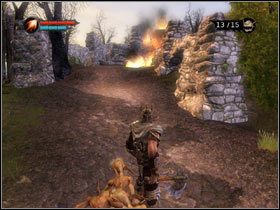 Niech czerwone chochliki wchłoną płomienie, a będą mogły zabrać przedmiot - [Solucja Overlord] Retrieve The First Tower Smelter - Overlord - poradnik do gry