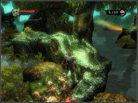 Przejdź przez wodę, pozabijaj kolejne leśne stwory i pozbieraj przedmioty - [Solucja Overlord] Kill Oberon-cz. 1 - Overlord - poradnik do gry