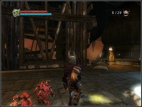 Uważaj na krasnoludy u góry, bo zaczną strzelać, gdy tylko dojrzą chochlika - [Solucja Overlord] Retrieve the Beer Kettle - Overlord - poradnik do gry