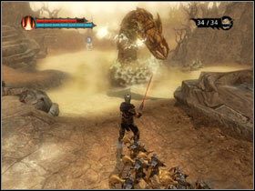 Po drugiej stronie zobaczysz wielkiego żuka (#1) - [Solucja Overlord] Find the Thiefs hideout - Overlord - poradnik do gry