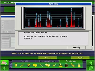Na koniec pozostał analizator DNA - Laboratorium #6, Biuro Brassa #7 | Śledztwo 3 | CSI 3 Wymiary Zbrodni - CSI: 3 Wymiary Zbrodni - poradnik do gry