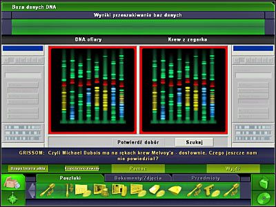 Brassa będziesz oczywiście musiał poprosić o możliwość powtórnego przesłuchania Michaela - Mieszkanie Carrie #3, Laboratorium #9, Biuro Brassa #9, Laboratorium #10, Biuro Brassa #10 | Śledztwo 5 - CSI: 3 Wymiary Zbrodni - poradnik do gry