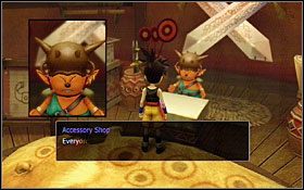 Porozmawiaj z typkiem stojącym u wejścia do wioski - Lago Village cz.1 | Solucja - DVD1 | Blue Dragon - Blue Dragon - poradnik do gry