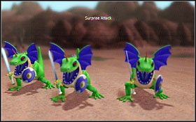 Po drodze na południe spotkasz nowe rodzaje przeciwników: Ancient Crickety oraz Ancient Mothy - Lago Village cz.1 | Solucja - DVD1 | Blue Dragon - Blue Dragon - poradnik do gry