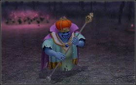 Ponownie boss nie jest wielkim wyzwaniem, o ile tylko wiesz jak się za niego zabrać - Island of the Dead | Solucja - DVD1 | Blue Dragon - Blue Dragon - poradnik do gry