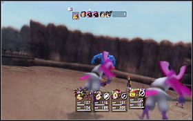 Przejdź na lewo i weź Grand Emerald ze skrzyni - Mural Valley - West | Solucja - DVD1 | Blue Dragon - Blue Dragon - poradnik do gry